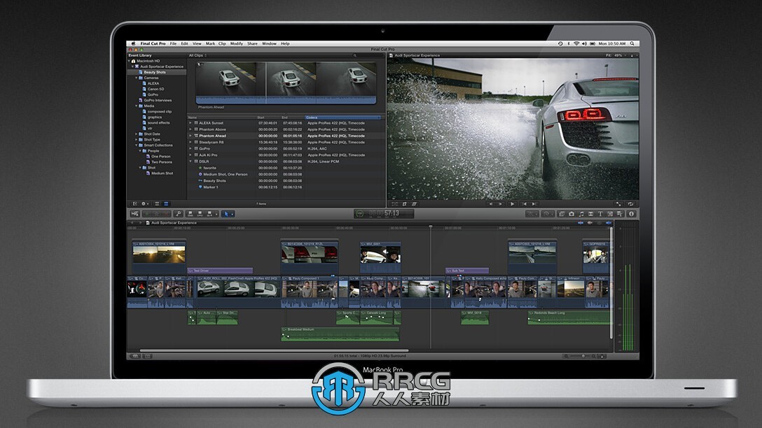 Apple Final Cut Pro X非线剪辑软件V10.6.10版| 人人素材网